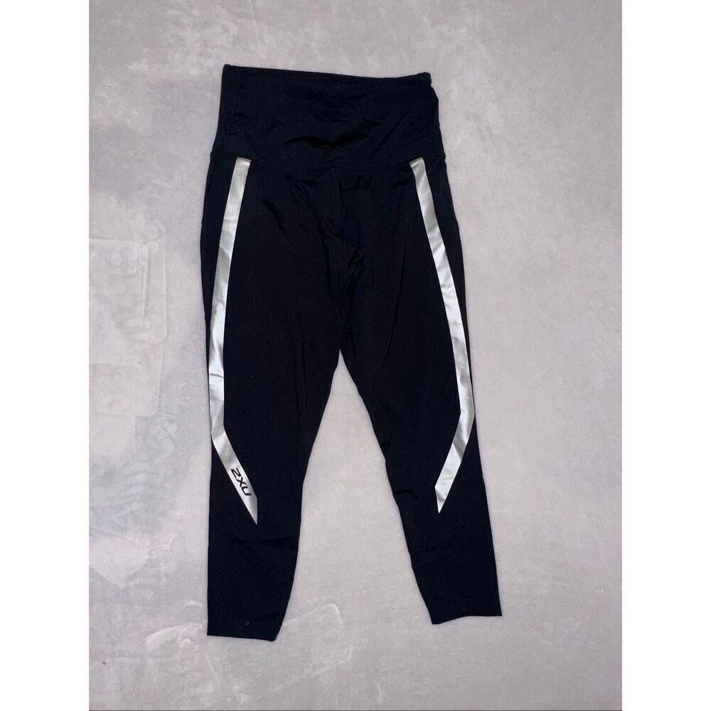2XU Size S women’s black and silver leggings
